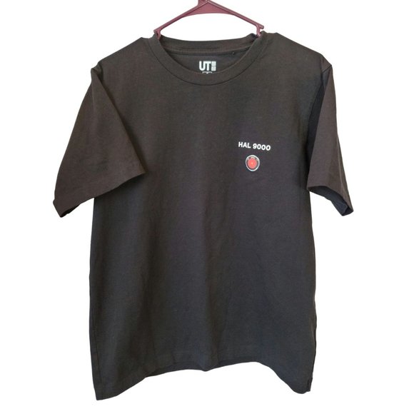 UNIQLO UT 2001: A Space Odyssey Black T-Shirt 2 Sided Mens Medium Black - Picture 2 of 6